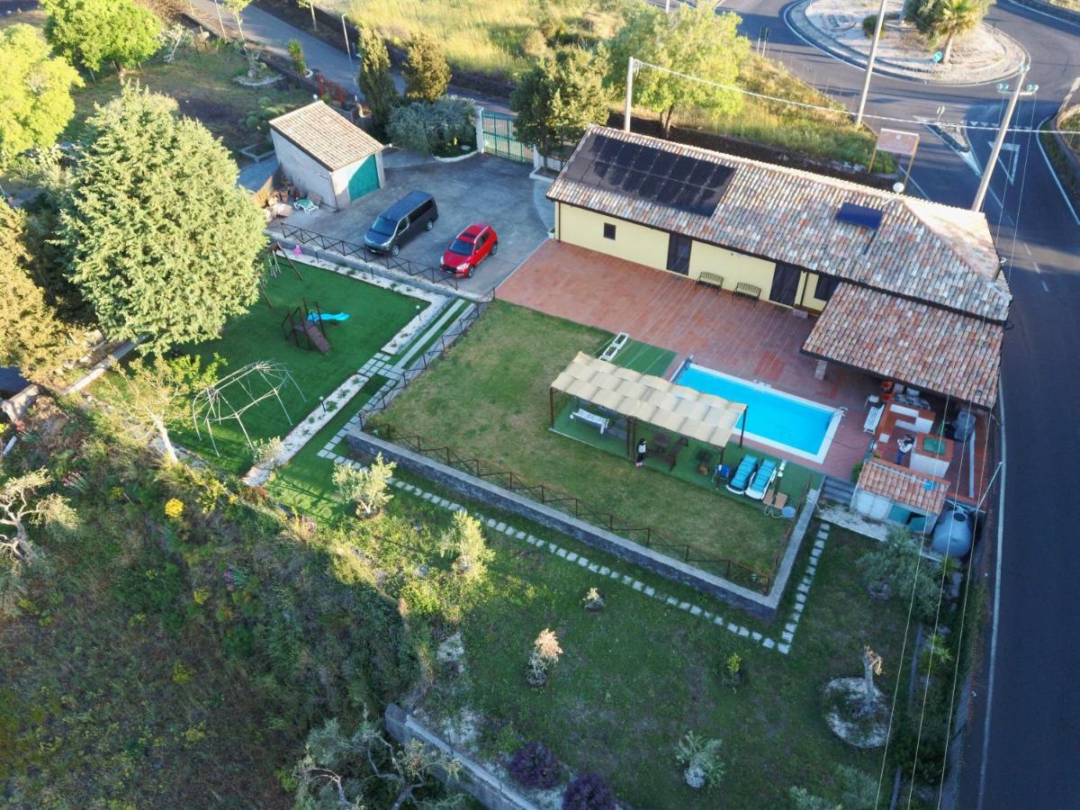 Villa Egle Belpasso, Villa Vacanza Con Piscina Экстерьер фото