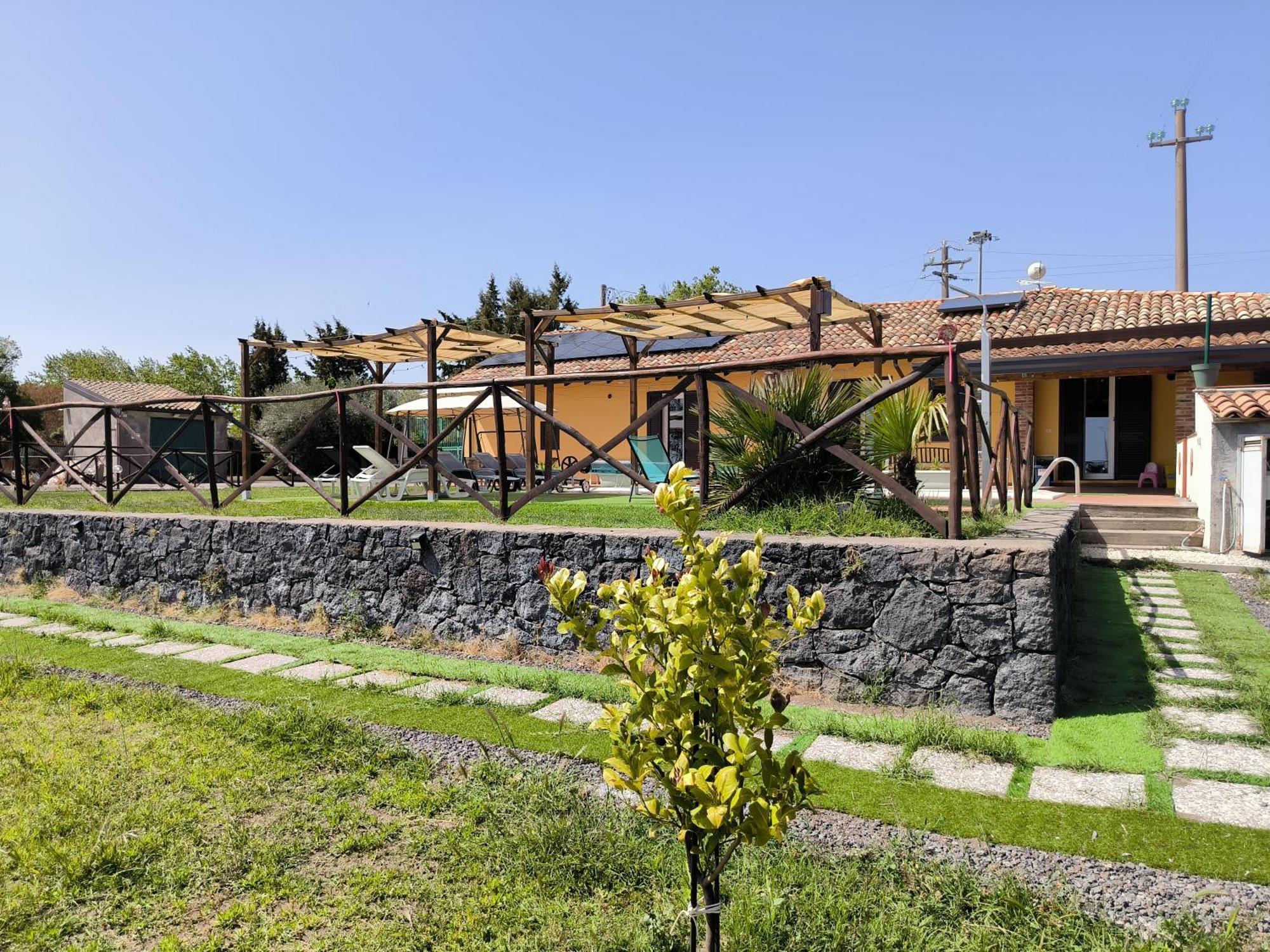Villa Egle Belpasso, Villa Vacanza Con Piscina Экстерьер фото